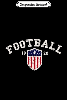 Composition Notebook: Vintage American Football  Journal/Notebook Blank Lined Ruled 6x9 100 Pages