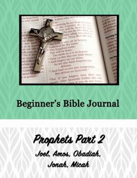 Paperback Beginner's Bible Journal: Prophets Part 2 Book