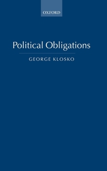 Hardcover Political Obligations Book