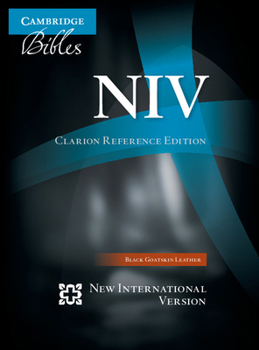 Leather Bound Clarion Reference Bible-NIV Book