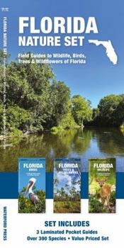 Pamphlet Florida Nature Set: Field Guides to Wildlife, Birds, Trees & Wildflowers of Florida Book