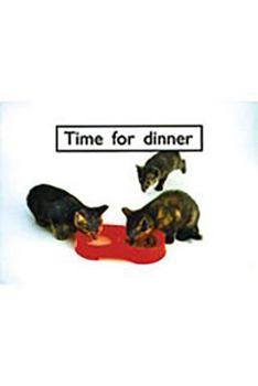 Paperback Rigby PM Platinum Collection: Leveled Reader Bookroom Package Magenta (Levels 1-2) Time for Dinner Book