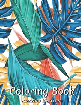 Paperback Easy Coloring Book: A Large Print Coloring Book Featuring Fun, Cozy And Relaxing Home Interior Designs Gift For adult, kids, teens, boys ( Book