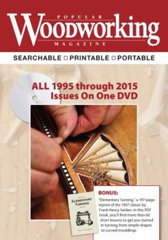 CD-ROM Popular Woodworking Magazine - 1995-2015 Complete Collection Book