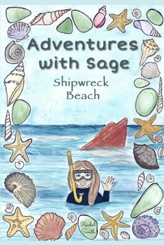 Paperback Adventures with Sage: Shipwreck Beach [Large Print] Book