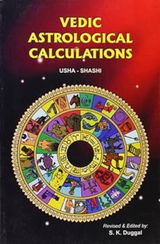 Paperback Vedic Astrological Calculations Book