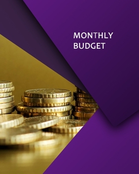 Monthly Budget: Expense Tracker Notebook - Undated Monthly Budget Planner | perfect for home, office or business.