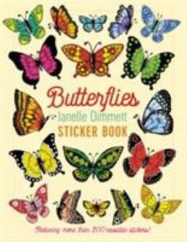 Janelle Dimmett Butterflies Sticker Book Bs015