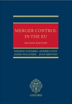 Hardcover Merger Control in the Eu: Law, Economics and Practice Book