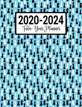 2020-2024 Five-Year Planner: Chess Player 60-Month Calendar