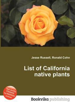 Paperback List of California Native Plants Book
