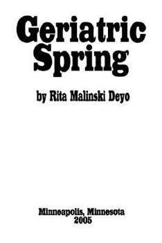 Paperback Geriatric Spring Book