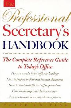 Hardcover Professional Secretarys Hdbk 2e CL Book