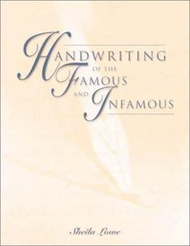Hardcover Handwriting of the Famous and Infamous Book