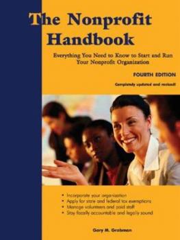 Paperback The Nonprofit Handbook: Everything You Need to Know to Start and Run Your Nonprofit Organization Book