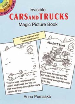 Paperback Invisible Cars and Trucks Magic Picture Book