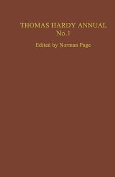 Paperback Thomas Hardy Annual No. 1 Book
