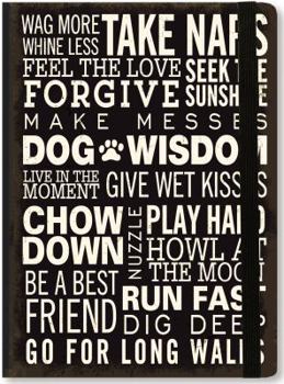 Hardcover Dog Wisdom Journal -- Subway Art (Diary, Notebook) Book