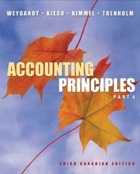 Paperback Accounting Principles Third Canadian Editon Part 4 Text Book