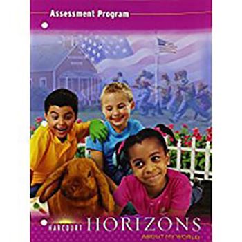 Paperback Harcourt School Publishers Horizons: Asmnt Prog Gr1 Book