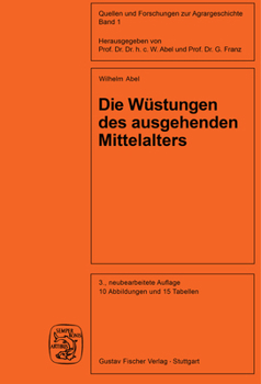 Paperback Die Wüstungen Des Ausgehenden Mittelalters [German] Book