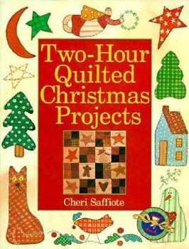 Hardcover Two-Hour Quilted Christmas Projects Book