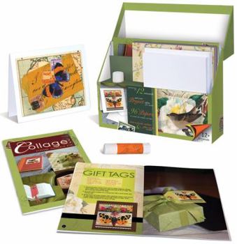Paperback Collage: Vintage Notecard Kit Book