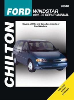 Paperback Ford Windstar: 1995-2003 Repair Manual Book