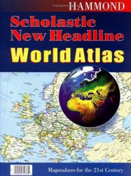 Paperback Hammond Scholastic New Headline World Atlas Book