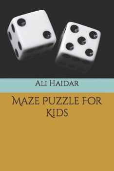 Paperback Maze Puzzle For Kids Book