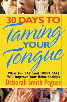 Paperback 30 Days to Taming Your Tongue Book