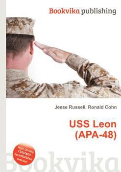Paperback USS Leon (Apa-48) Book