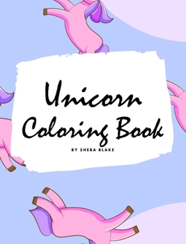 Hardcover Unicorn Coloring Book for Kids: Volume 2 (Large Hardcover Coloring Book for Children) Book