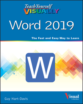 Paperback Teach Yourself Visually Word 2019 Book