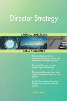 Paperback Director Strategy Critical Questions Skills Assessment Book