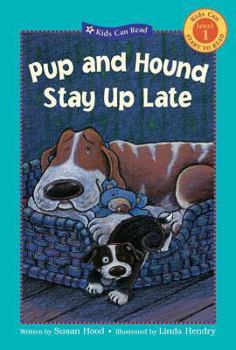 Paperback Pup and Hound Stay Up Late Book