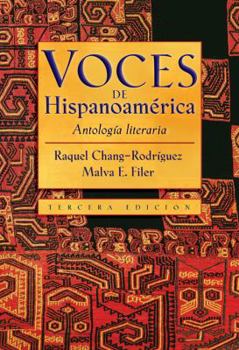 Hardcover Voces de Hispanoamerica: Antologia Literaria Book