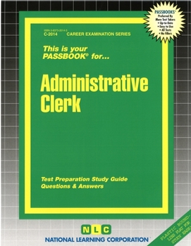 Paperback Administrative Clerk Book
