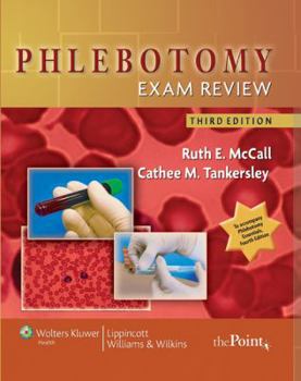 Paperback Phlebotomy Exam Review Book