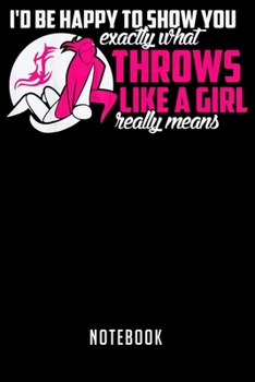 Paperback Notebook: Jiu Jitsu for Girls - Throws Like a Girl Notebook-6x9(100 pages)Blank Lined Paperback Journal For Student-Jiu jitsu No Book