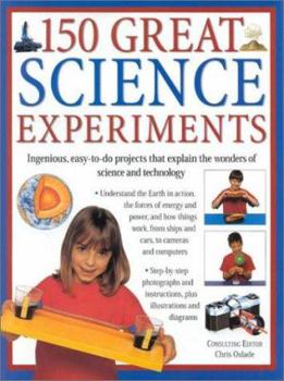 Hardcover 150 Great Science Experiments Book