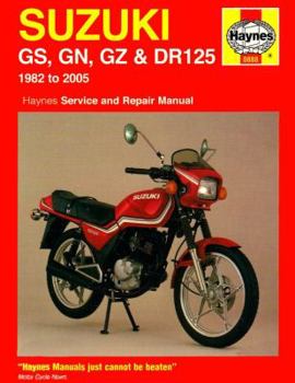 Paperback Suzuki GS & Dr125, '82-'05 Book