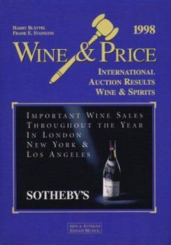 Hardcover Wine & Price 1998 Book