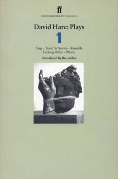 Paperback David Hare: Plays 1: Slag, Teeth 'n' Smiles, Knuckle, Licking Hitler, Plenty Book