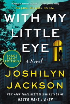 Paperback With My Little Eye [Large Print] Book