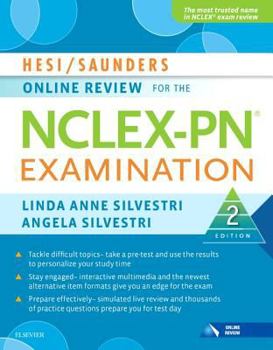 Printed Access Code Hesi/Saunders Online Review for the Nclex-PN Examination (1 Year) (Access Card) Book