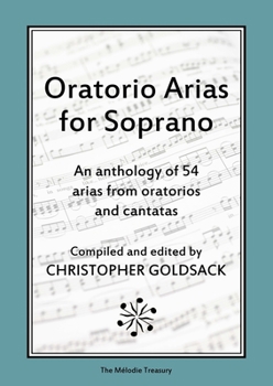 Paperback Oratorio Arias for Soprano Book