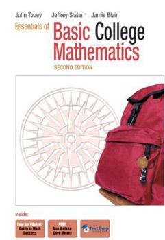 Paperback Essentials of Basic College Mathematics [With CDROM] Book