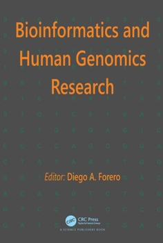 Hardcover Bioinformatics and Human Genomics Research Book