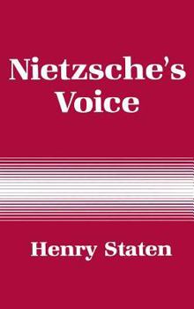 Hardcover Nietzsche's Voice: Nihilism and the Will to Knowledge Book